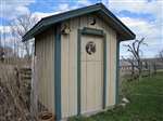 outhouse (outdoor bathroom)