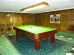 Classic billiards room