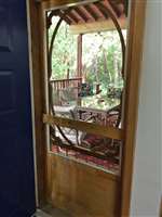 old fashioned screen door